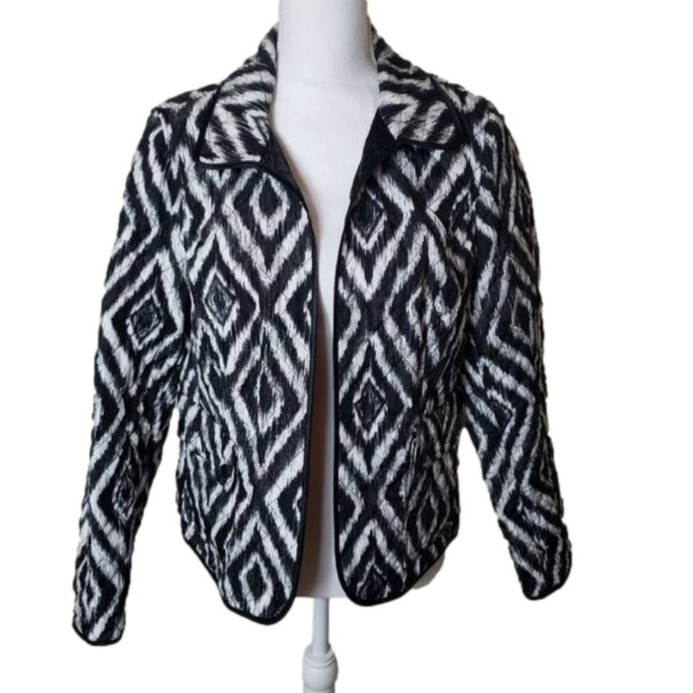 Reversible quilted jacket - Picture 1 of 4